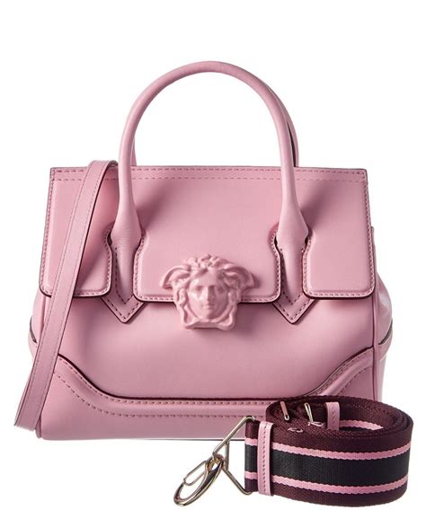 versace pink handbag|hot pink versace bag.